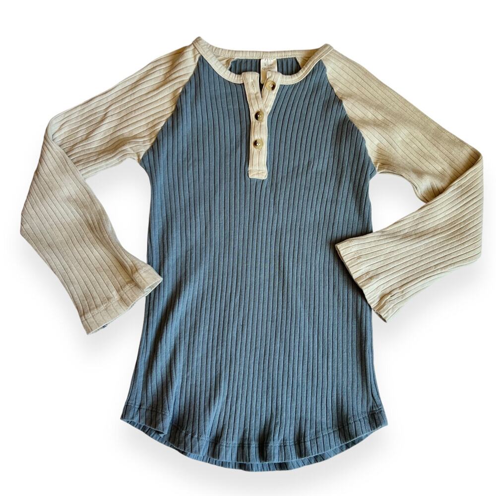 Kate Quinn Baseball Henley Tee
